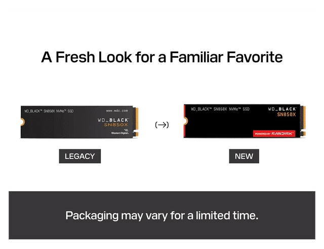 WD Black SN850X 4TB NVMe