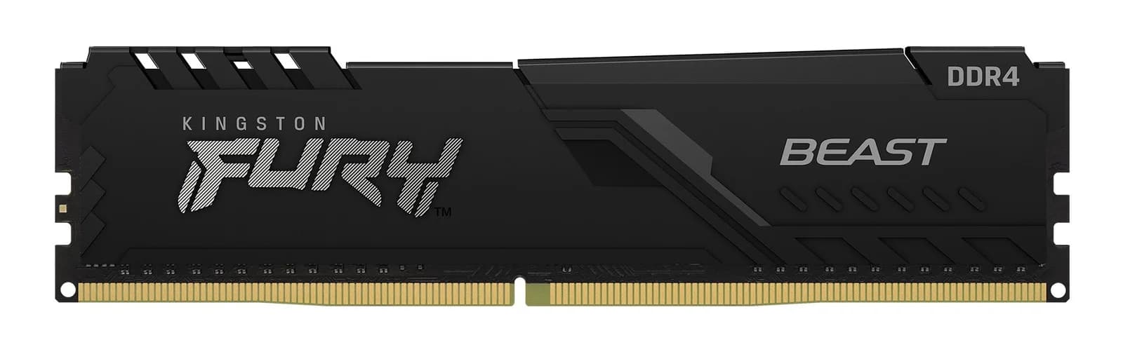 Kingston Technology FURY Beast 16GB 2666MT/s DDR4 CL16 DIMM 1Gx8 Black