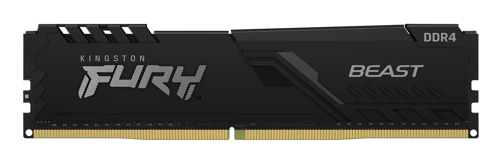 Kingston Technology FURY Beast 16GB 3733MT/s DDR4 CL19 DIMM 1Gx8 Black