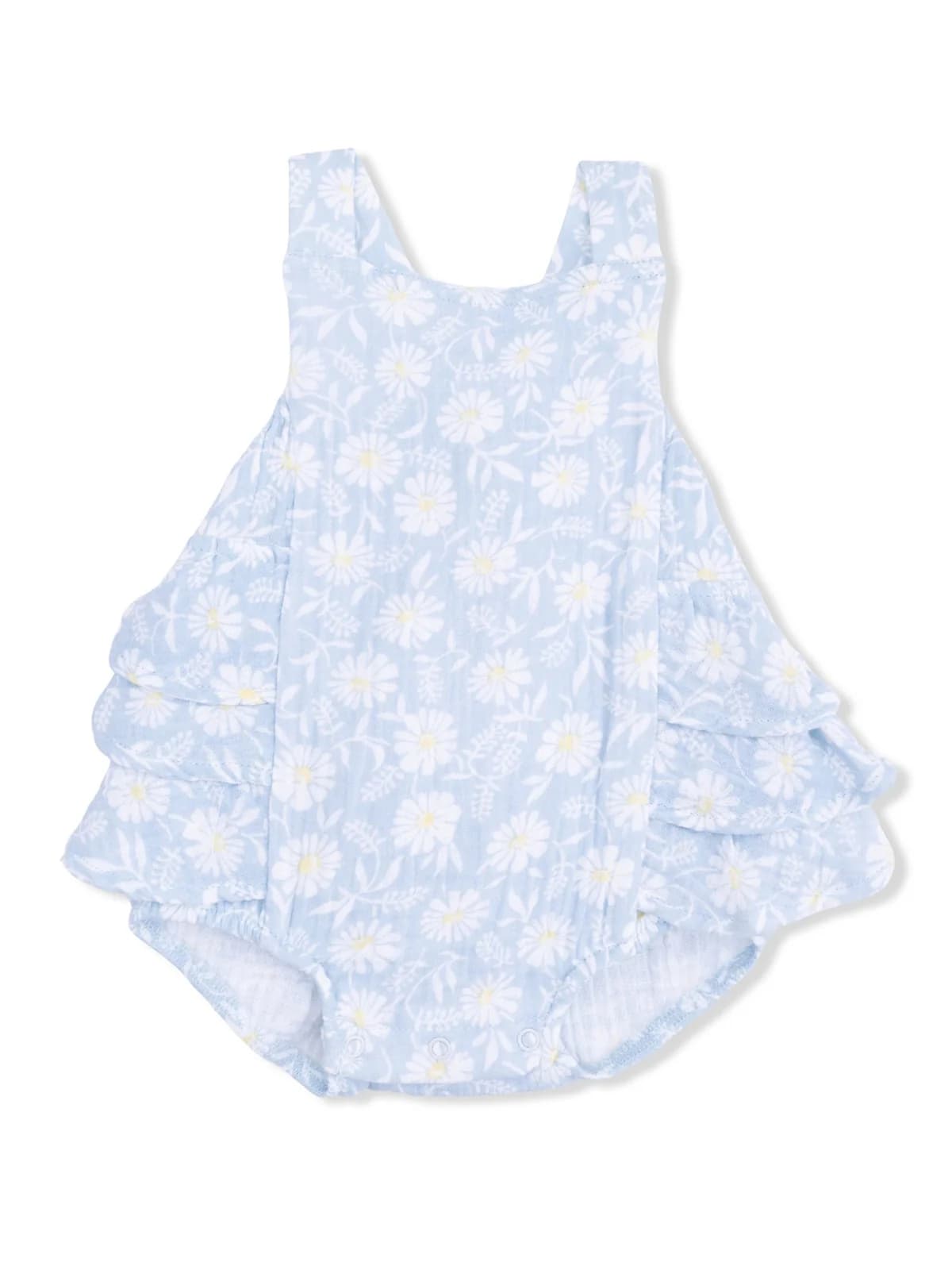 Ruffle Sunsuit, Western Daisies by Angel Dear
