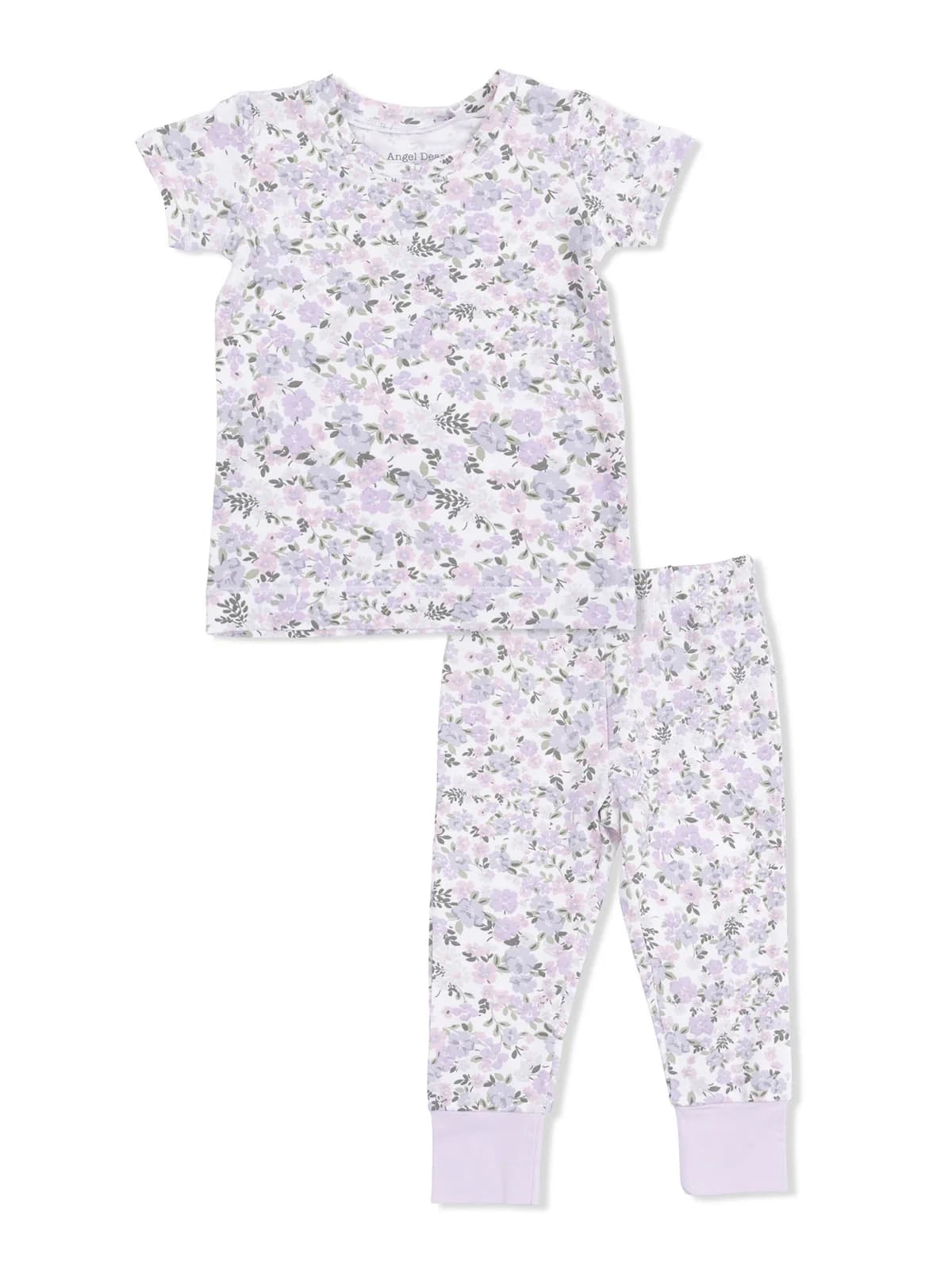 Short Sleeve Loungewear Set, Shannon Floral by Angel Dear