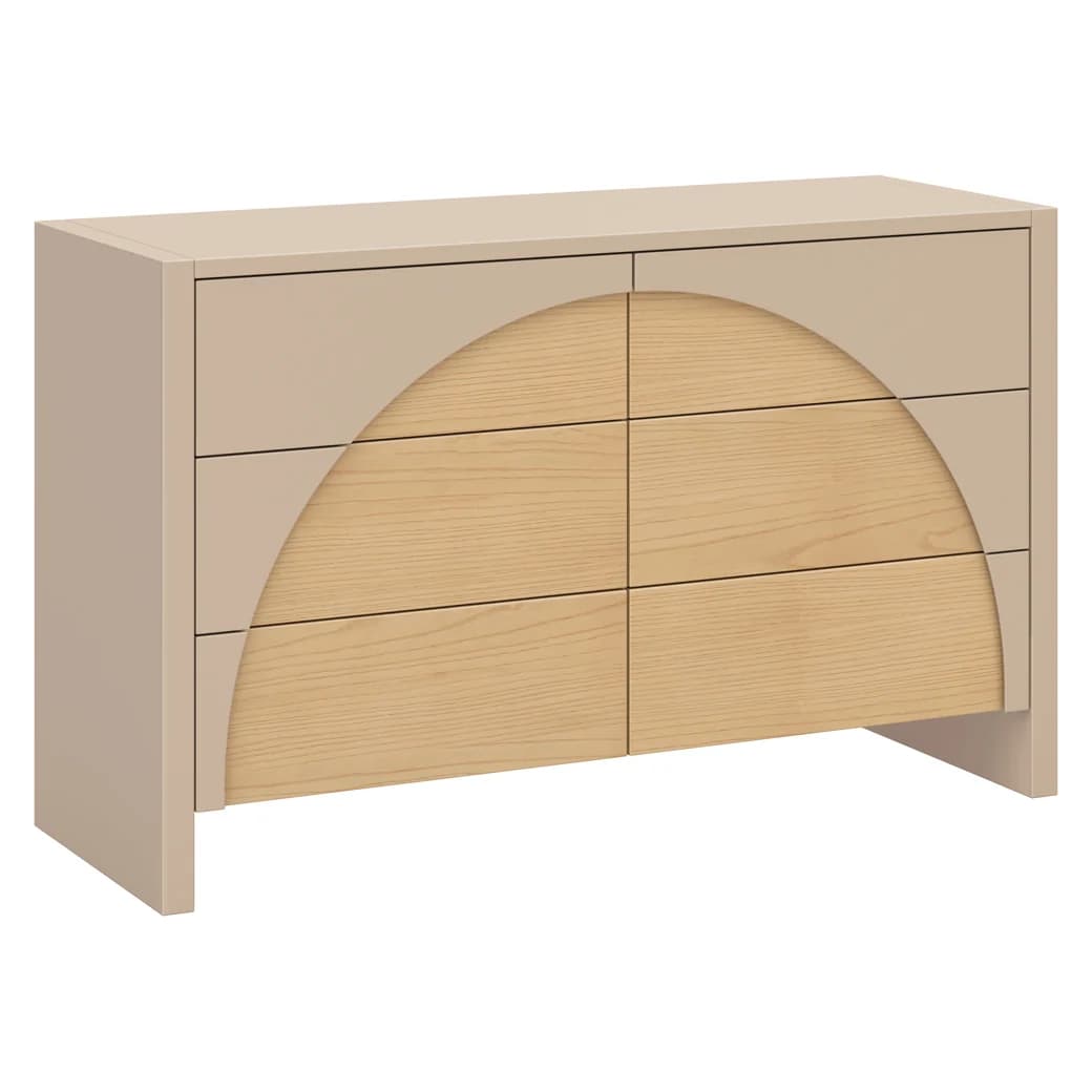 Moab 6-Drawer Assembled Dresser by Babyletto