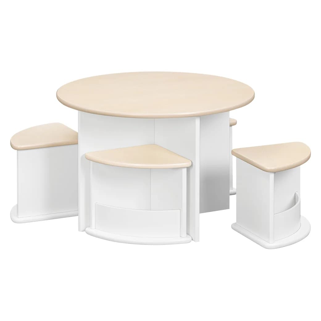 Nessa Nesting Play Table and Chair Set by Babyletto