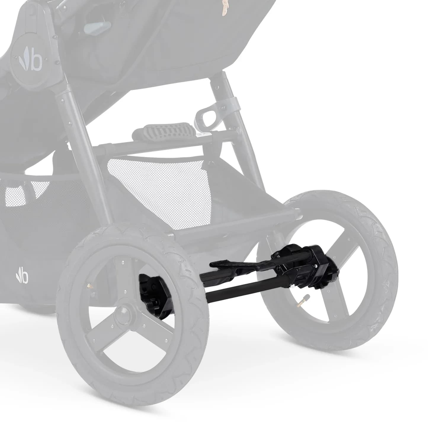 2023-current Indie/Speed Rear Axle Brake Bar in Matte Black by Bumbleride