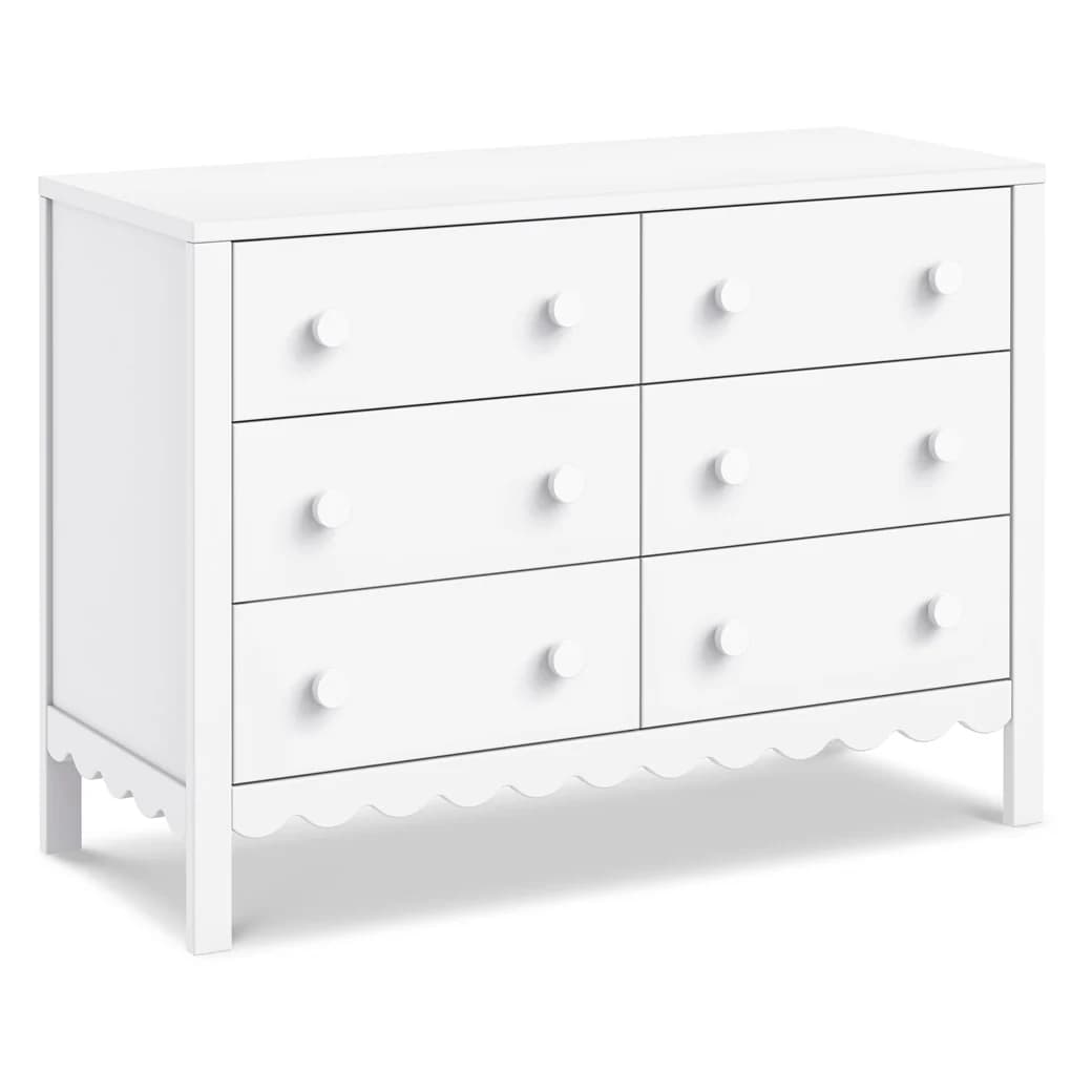 Sammy Scallop 6-Drawer Dresser by Davinci