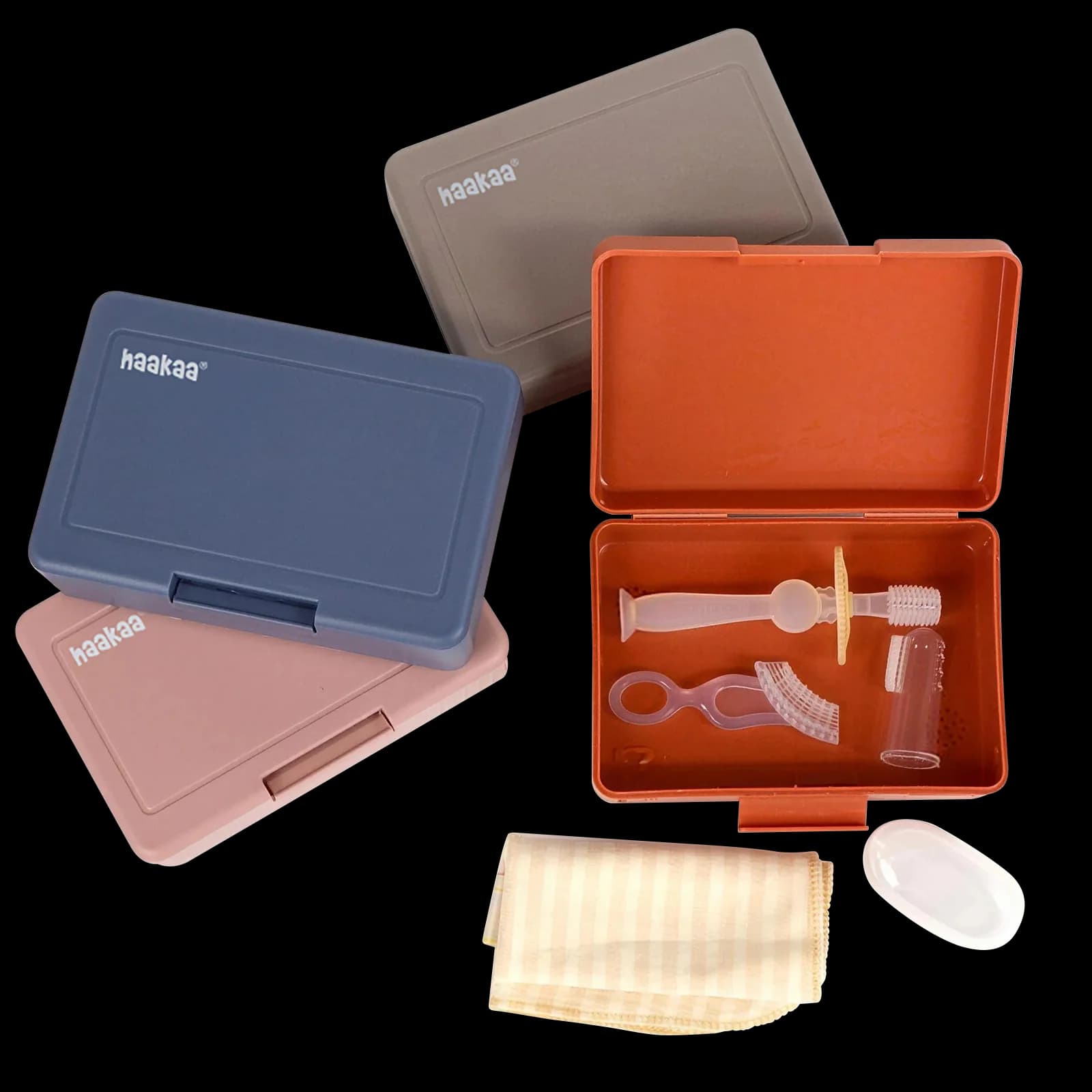 Kids Oral Care Set by Haakaa