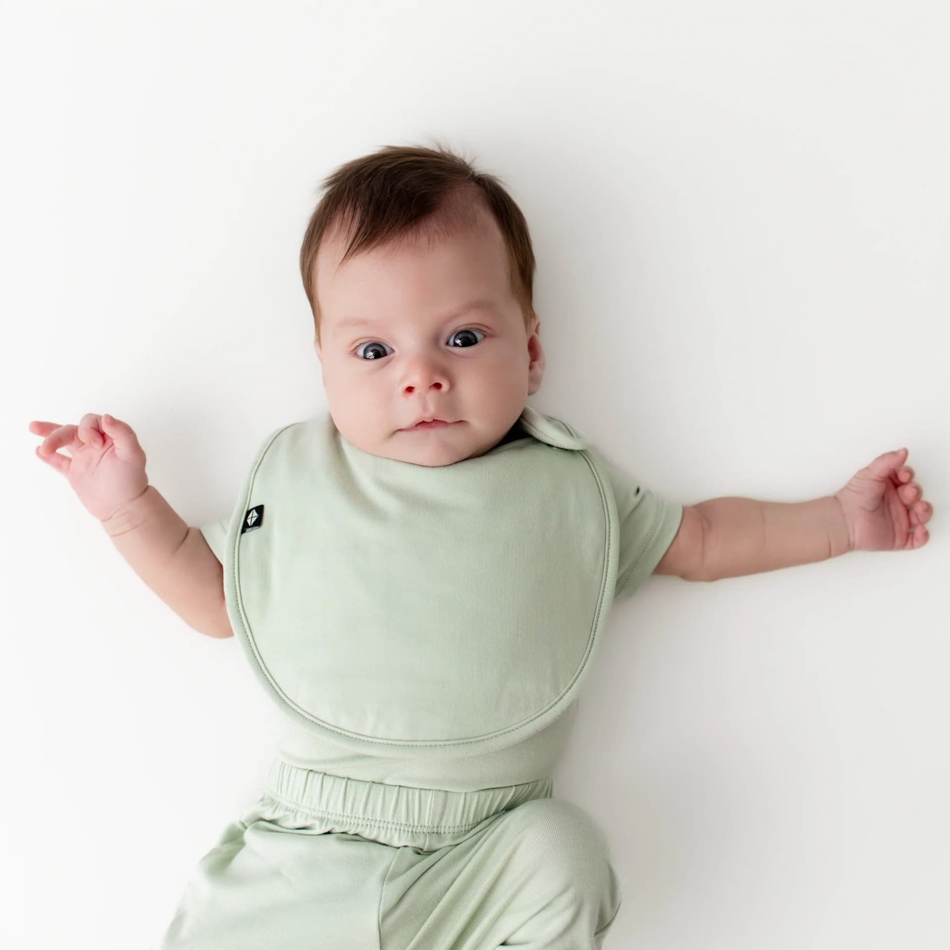 Cushy Bib in Basil by Kyte Baby