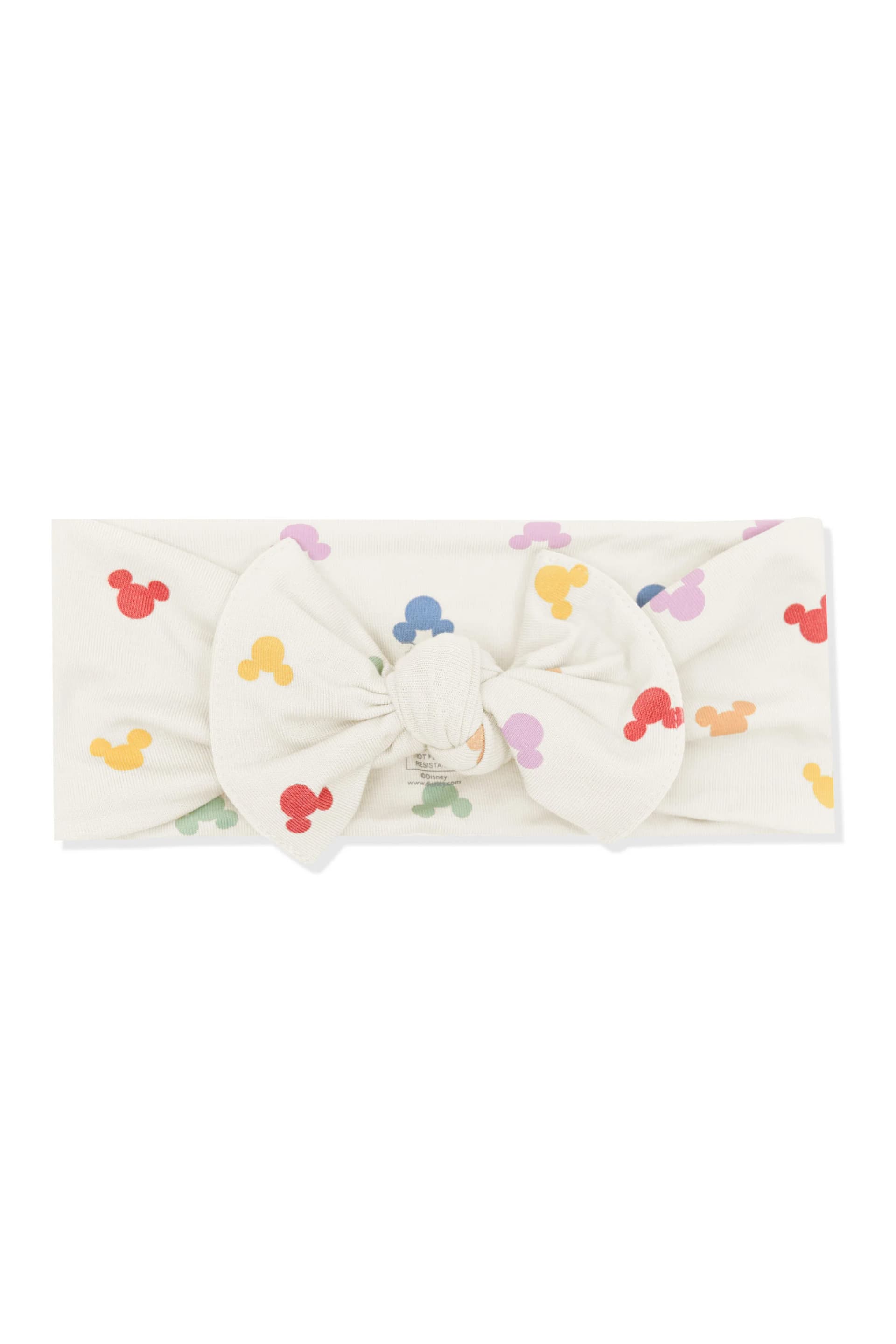 Knotted Bow Headband in Pastel Mickey Mouse by Kyte Baby