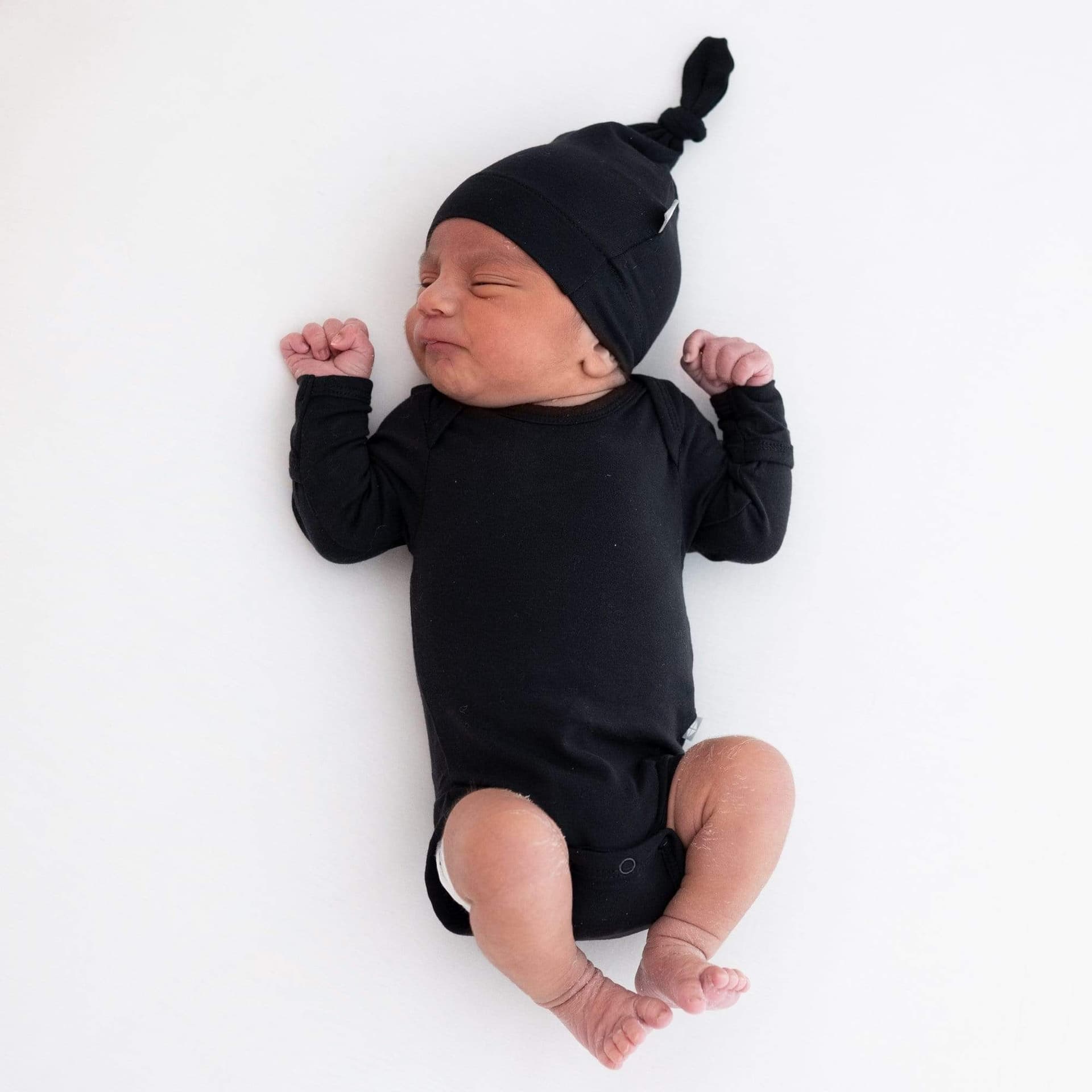 Knotted Cap in Midnight by Kyte Baby