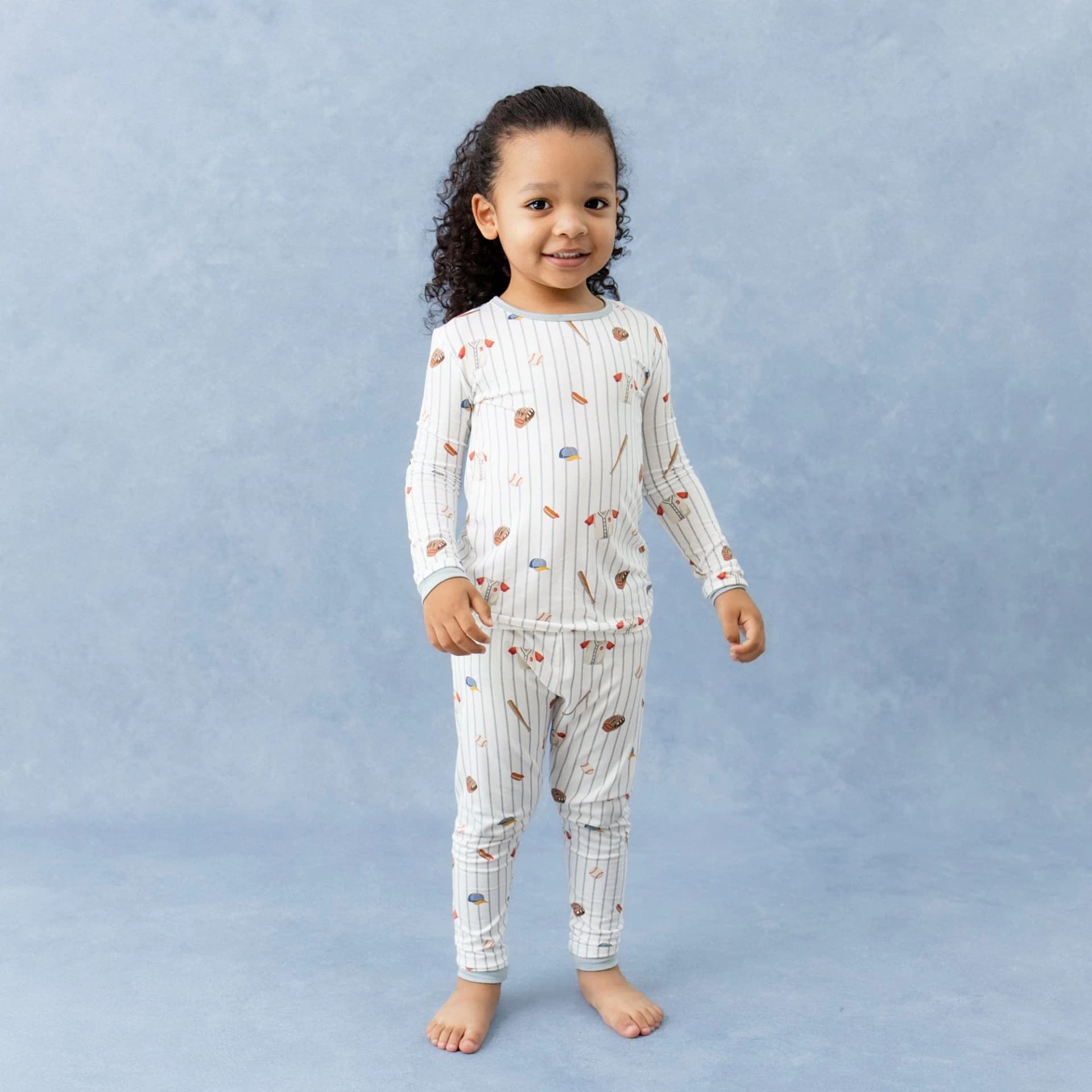 Long Sleeve Pajamas in Home Run by Kyte Baby