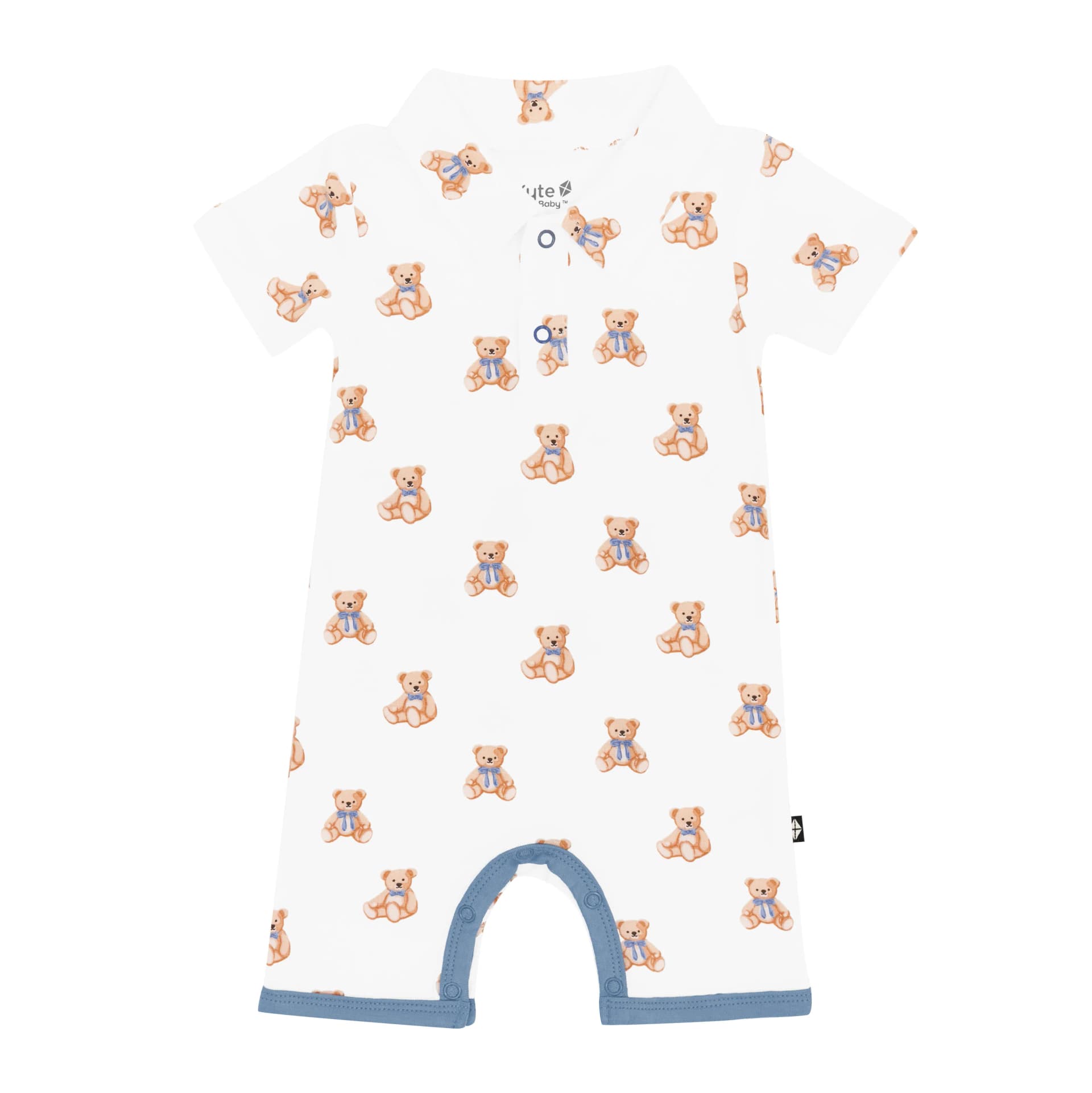 Polo Shortall in Teddy Bear by Kyte Baby