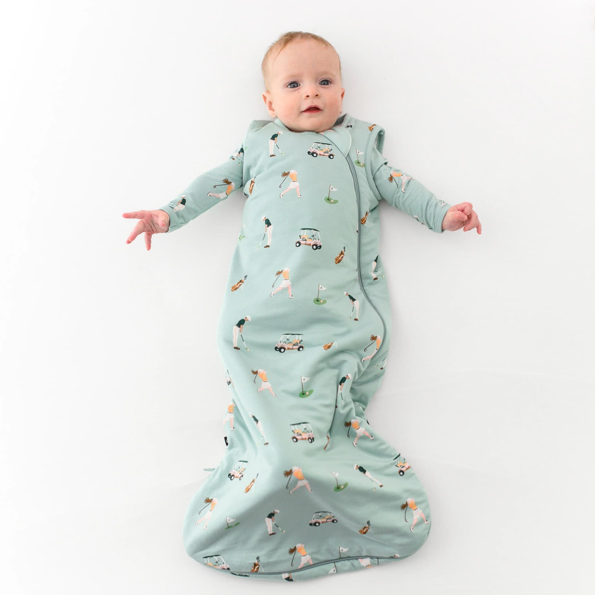 Sleep Bag in Golf 1.0 by Kyte Baby