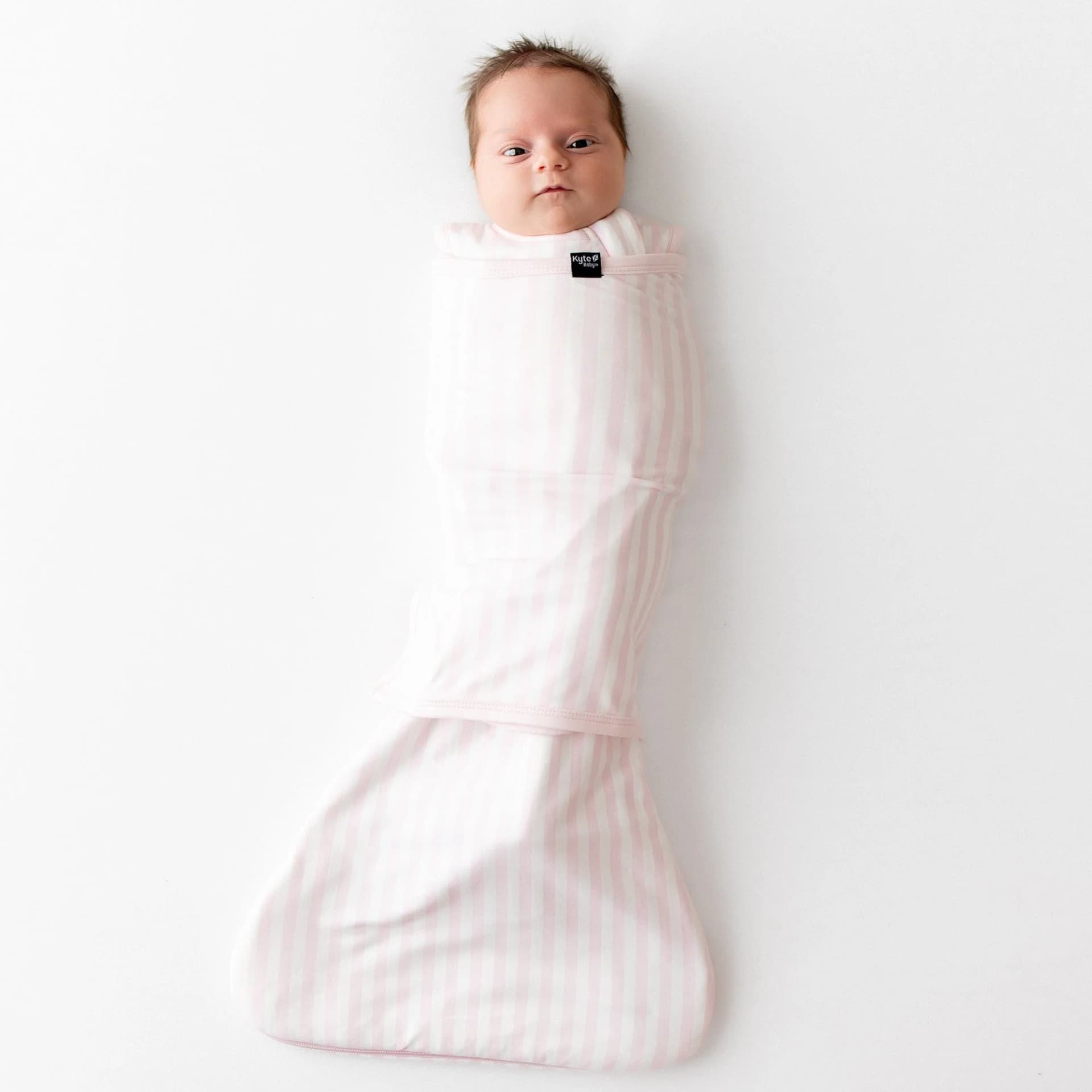 Sleep Bag Swaddler in Small Sakura Stripe 1.0 by Kyte Baby