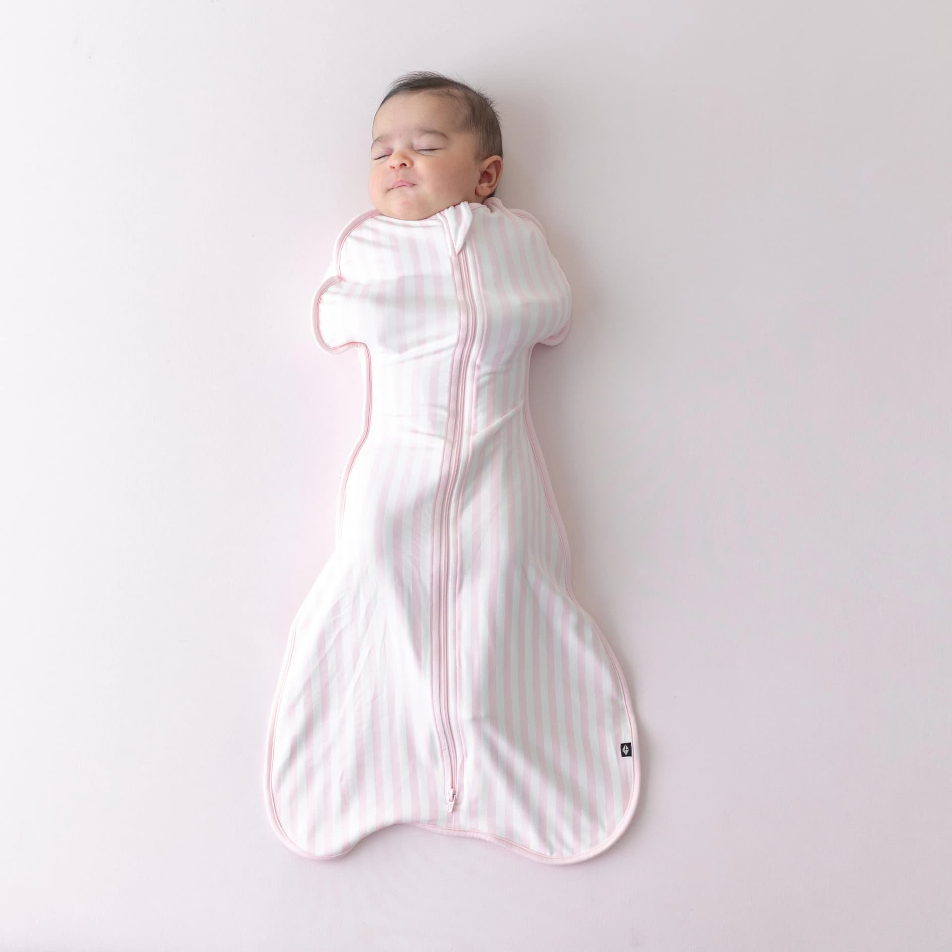 Swaddle Bag in Small Sakura Stripe 0.5 by Kyte Baby