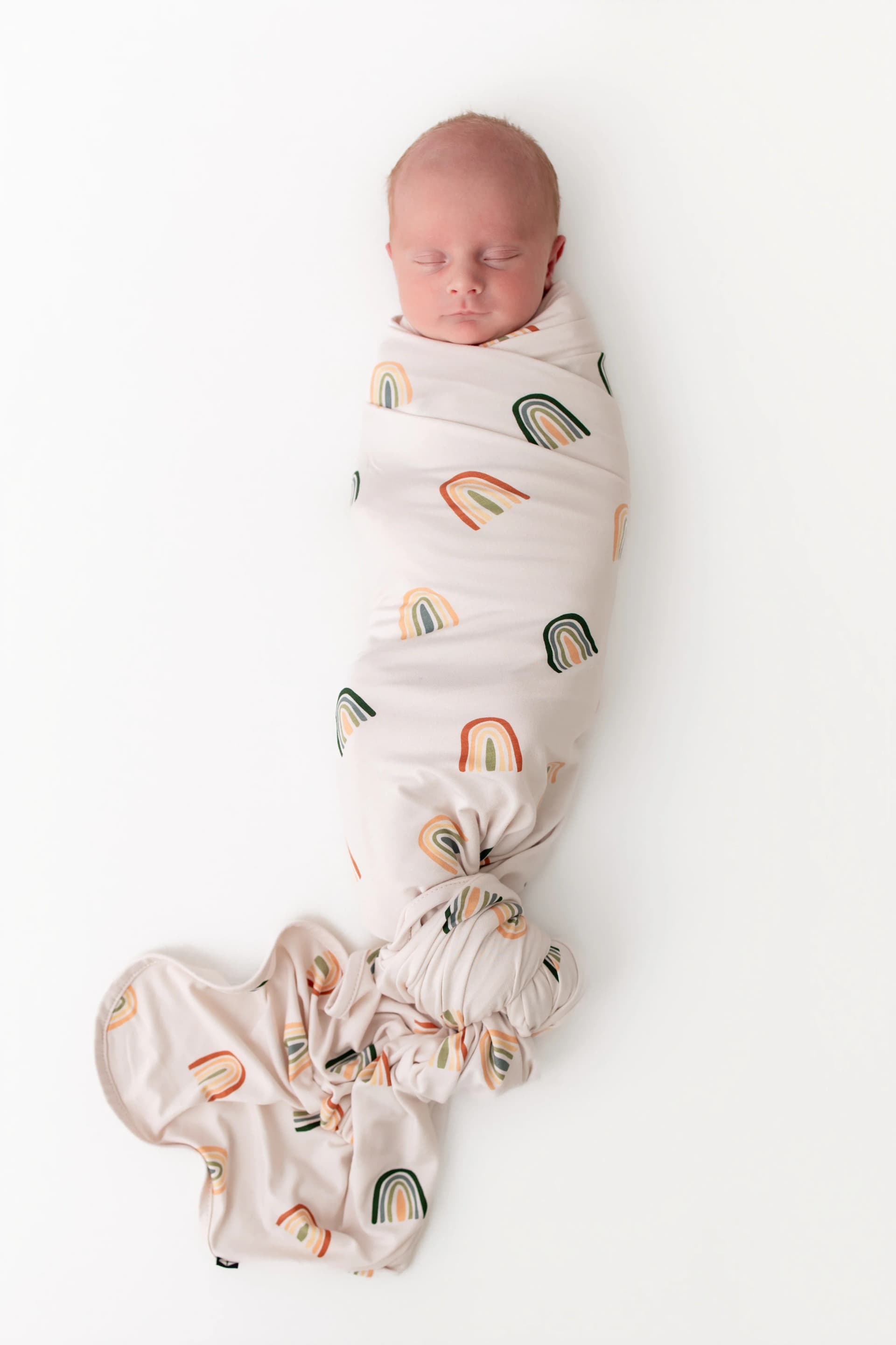 Swaddle Blanket in Retro Rainbow by Kyte Baby