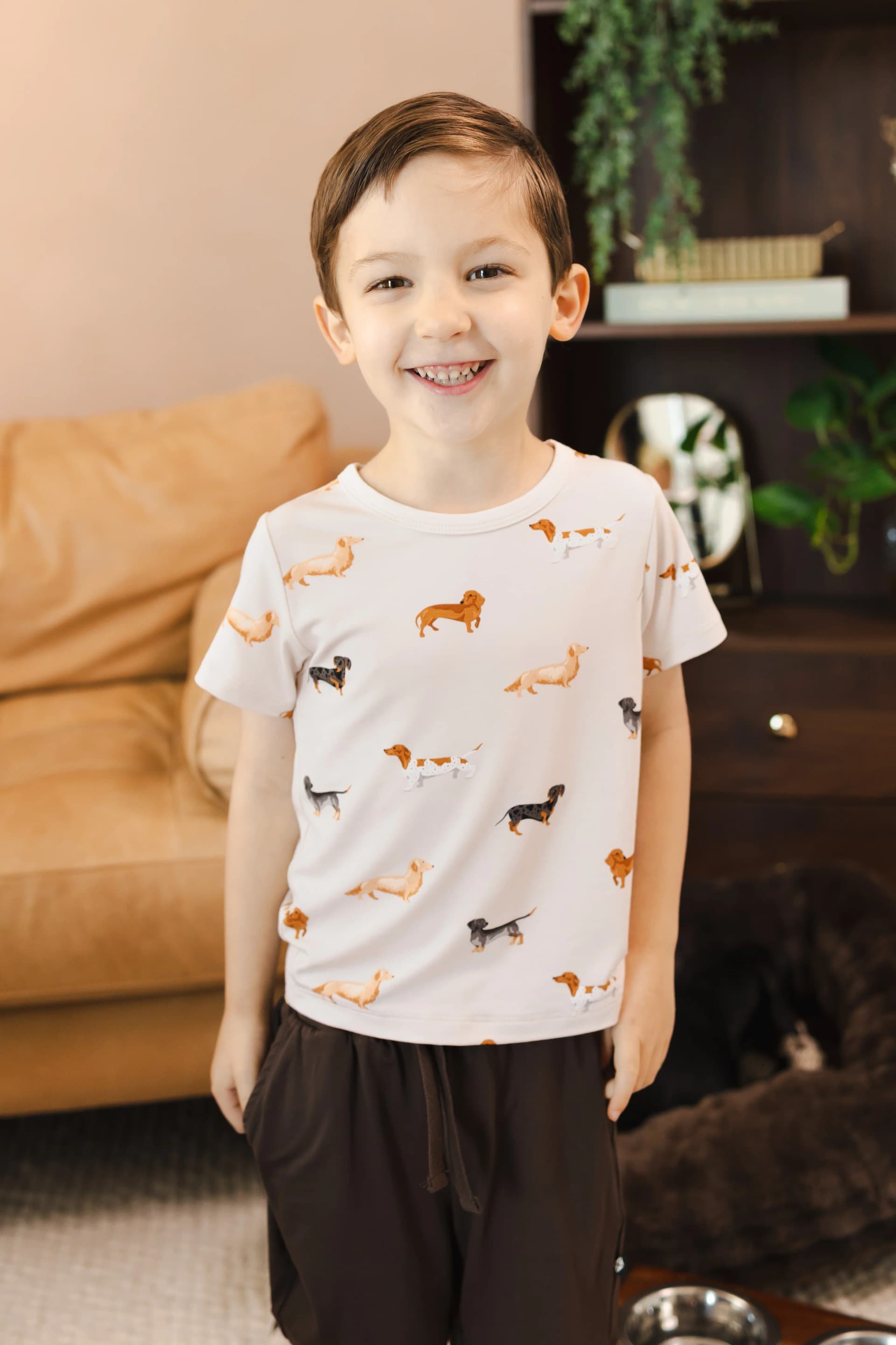 Toddler Basic Tee in Dachshund by Kyte Baby