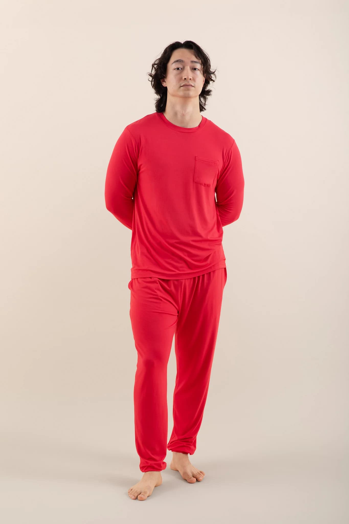 Men's Jogger Set in Cardinal by Kyte Living