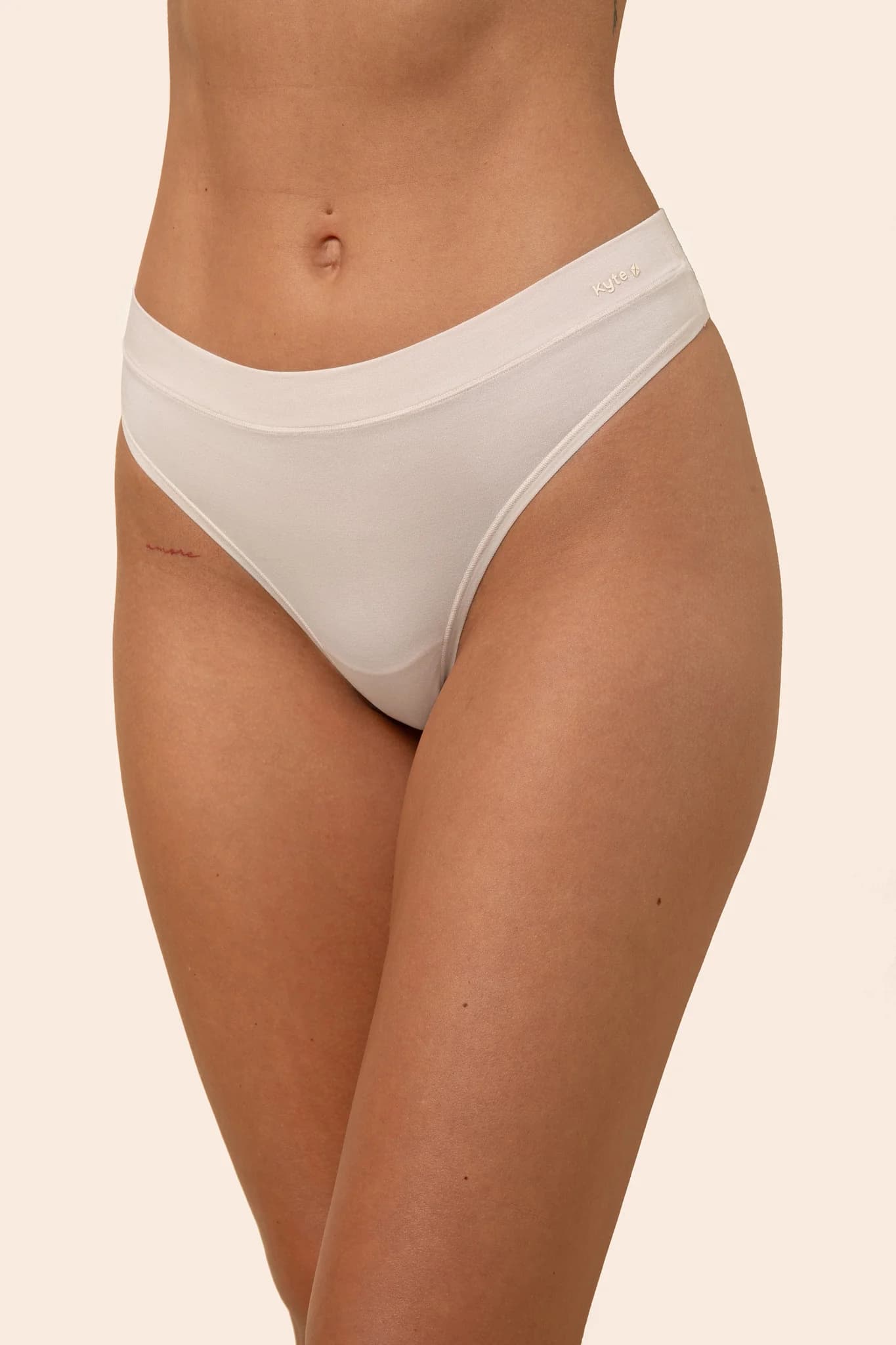 Women's Thong in Blonde by Kyte Living