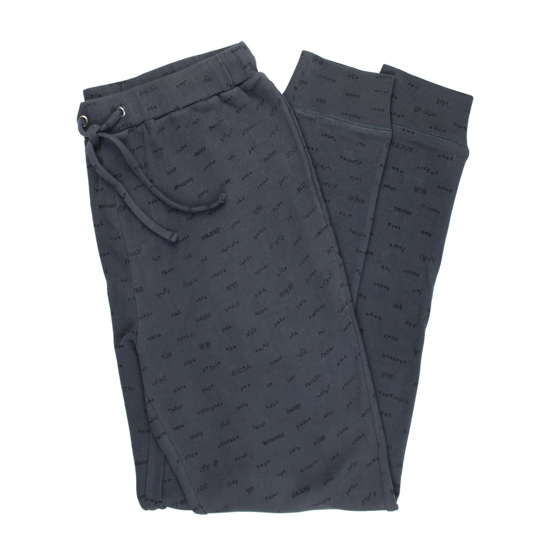 Charcoal | Organic Dad Joggers by L'Ovedbaby