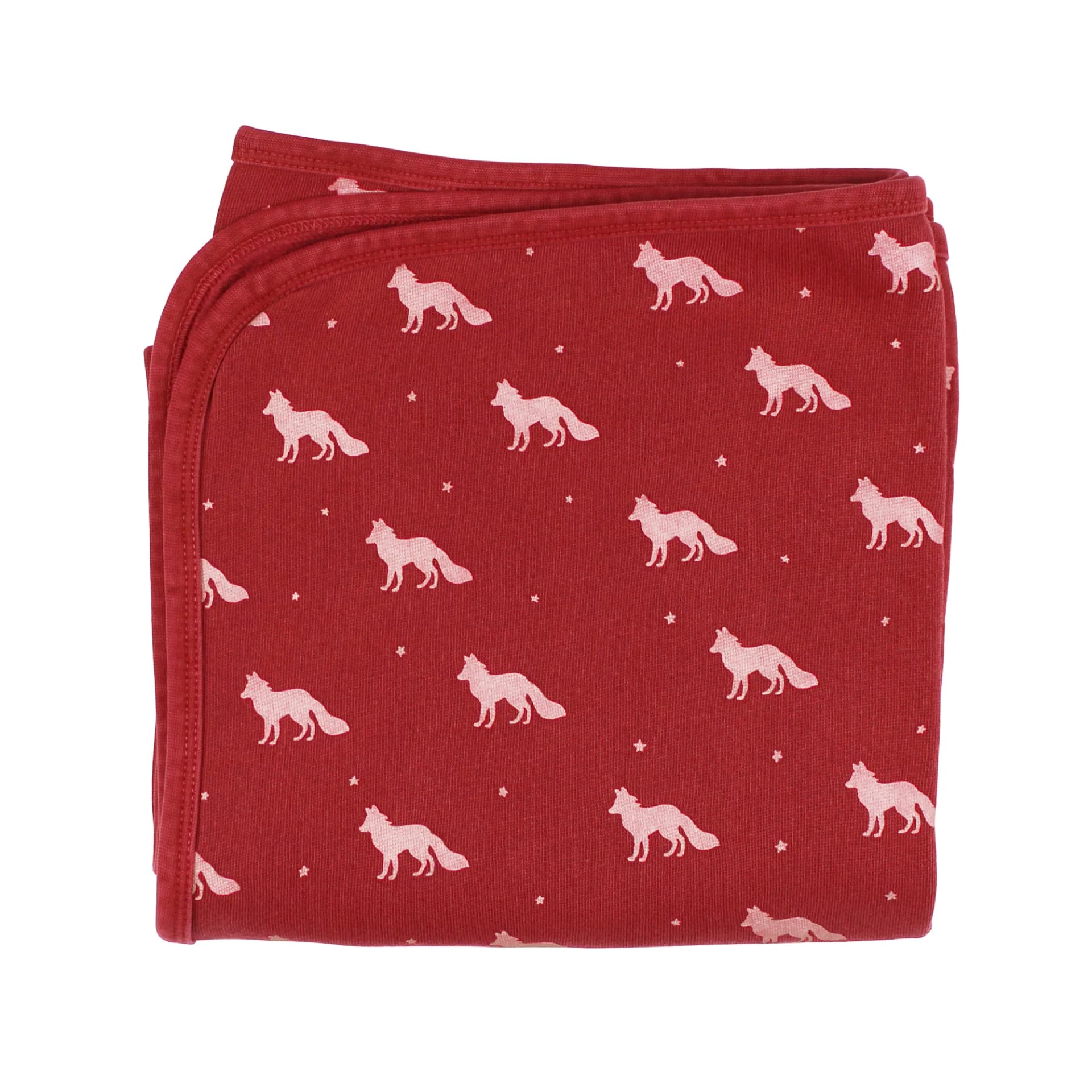 Cherry Fox | Organic Cozy Blanket by L'Ovedbaby