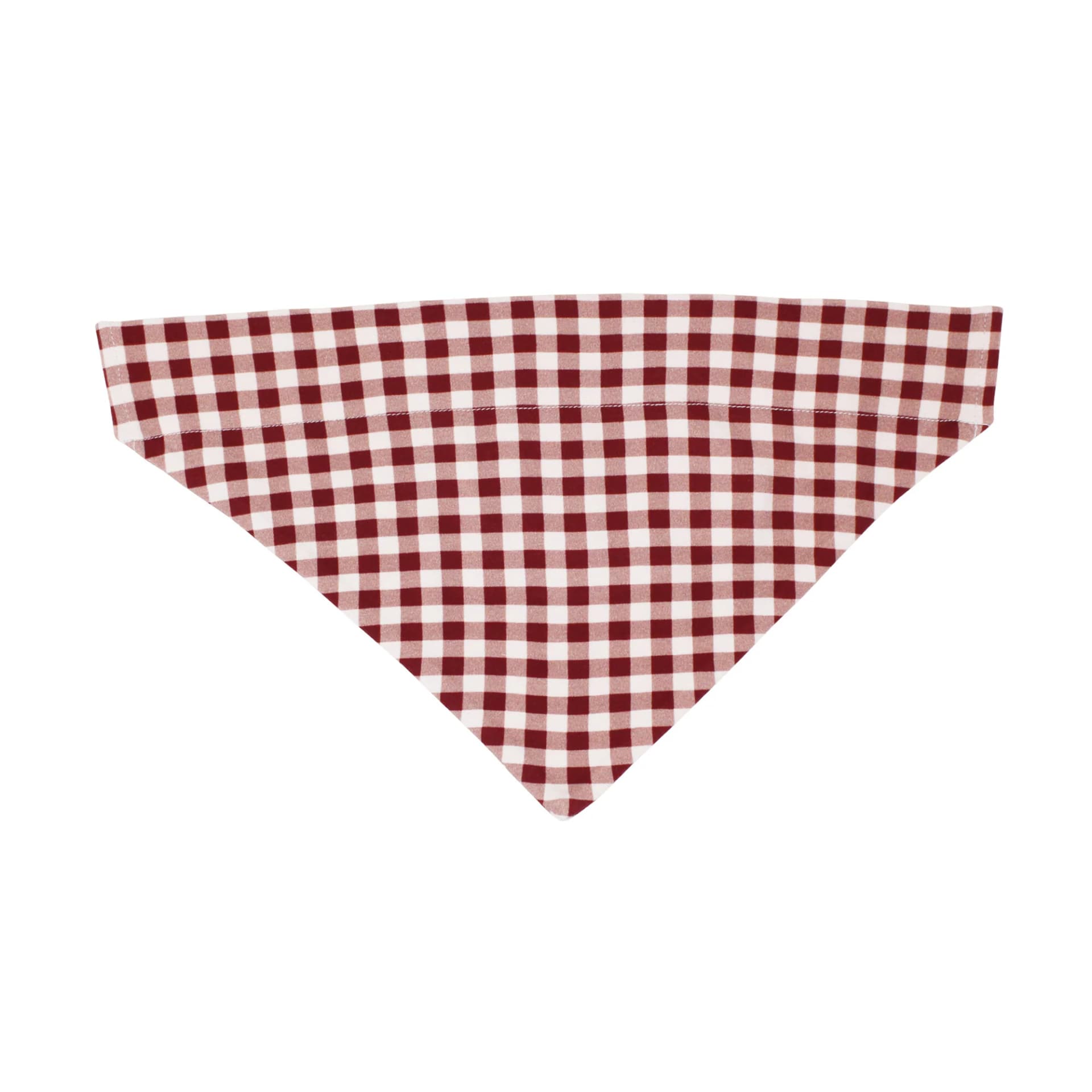 Crimson Plaid | Organic Holiday Pet Bandana by L'Ovedbaby