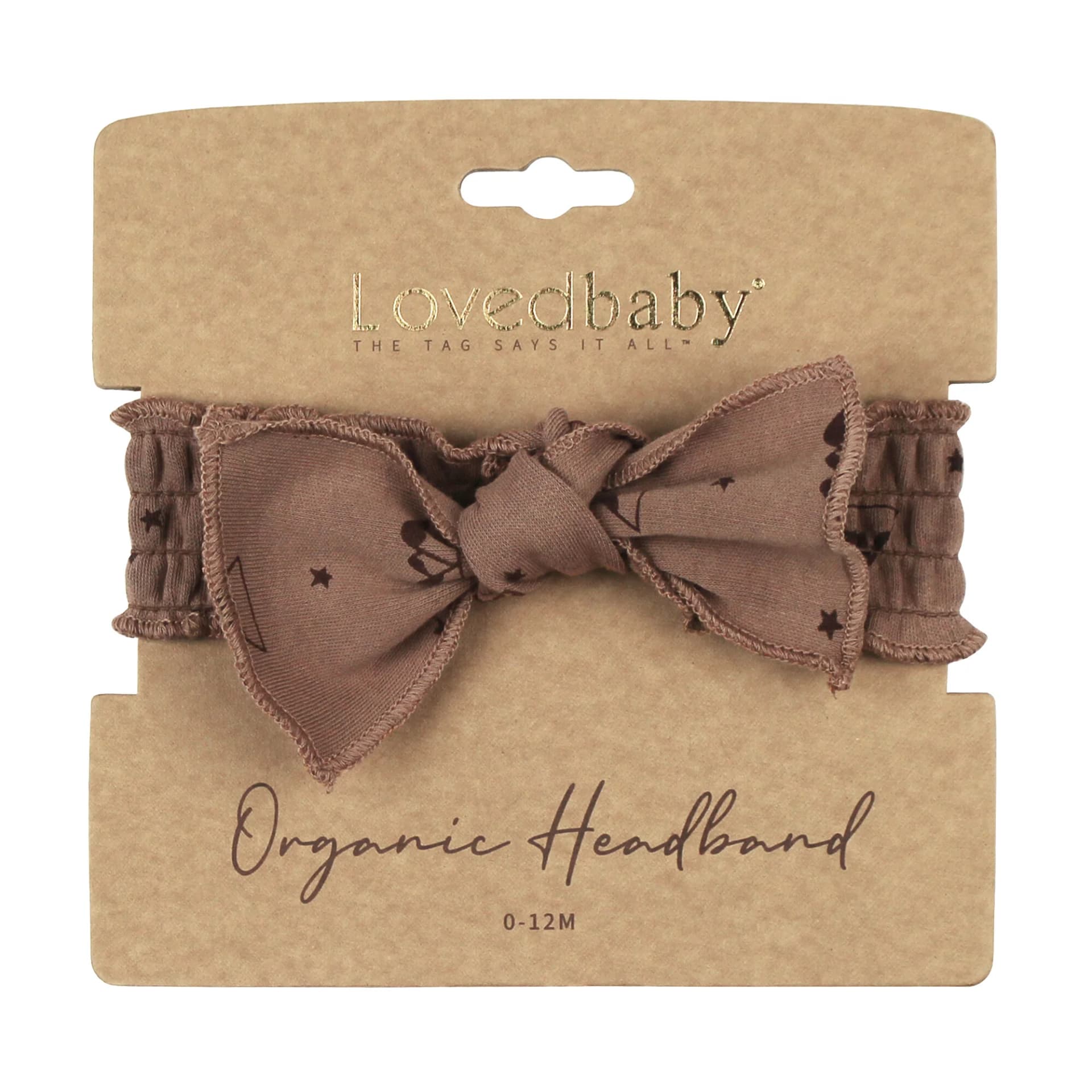 Latte Mountain | Organic Smocked Headband by L'Ovedbaby
