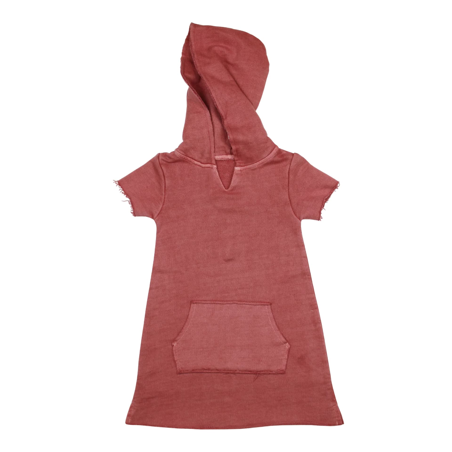 Sienna | Kids' Organic French Terry Hoodie Dress by L'Ovedbaby