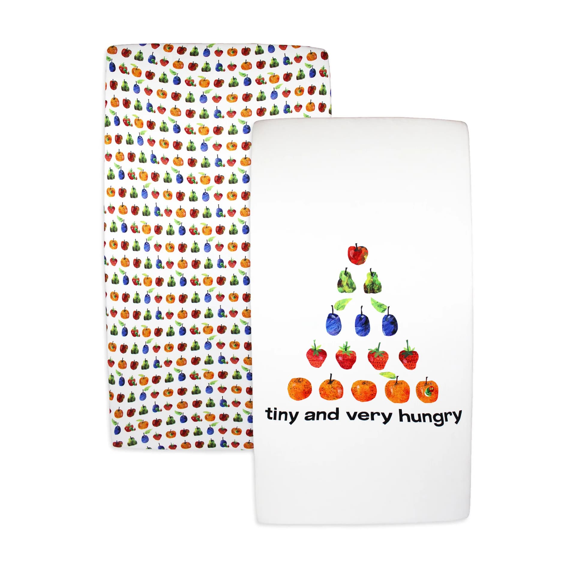 Very Hungry | Organic Crib Sheet 2-Pack by L'Ovedbaby® X The Very Hungry Caterpillar™