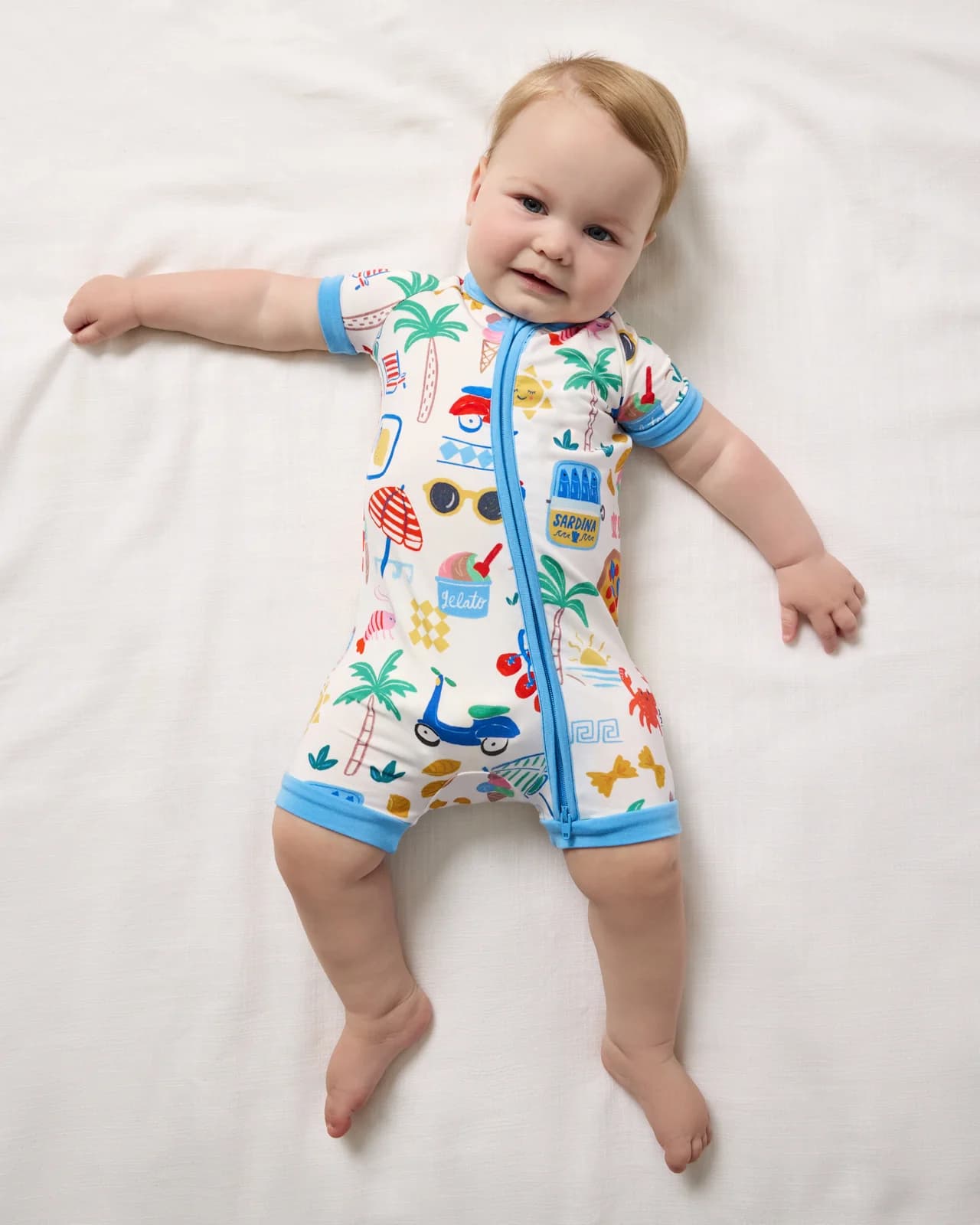 Ciao Bella Shorty Zippy by Little Sleepies