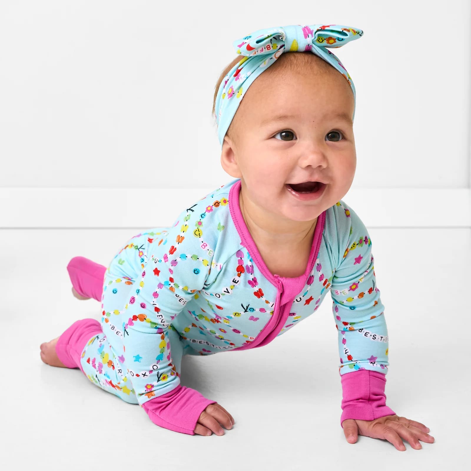 Friends Forever Luxe Bow Headband by Little Sleepies