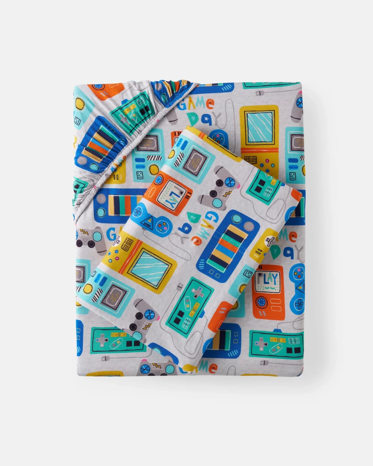Game On Twin Sheet Set by Little Sleepies