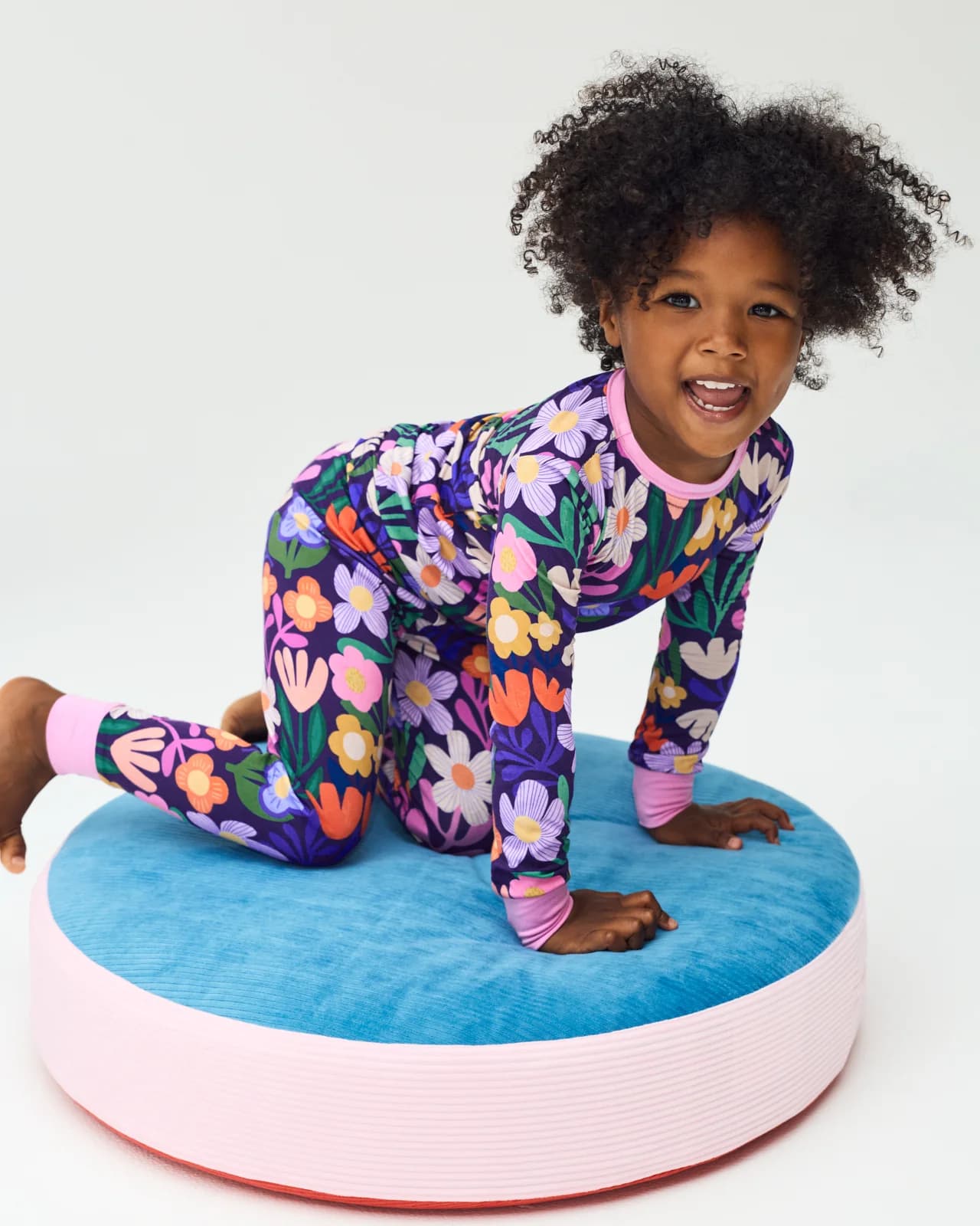 Wild Garden Two-Piece Pajama Set by Little Sleepies