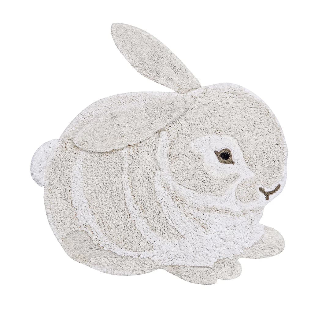 Bunny Washable Animal Rug by Lorena Canals