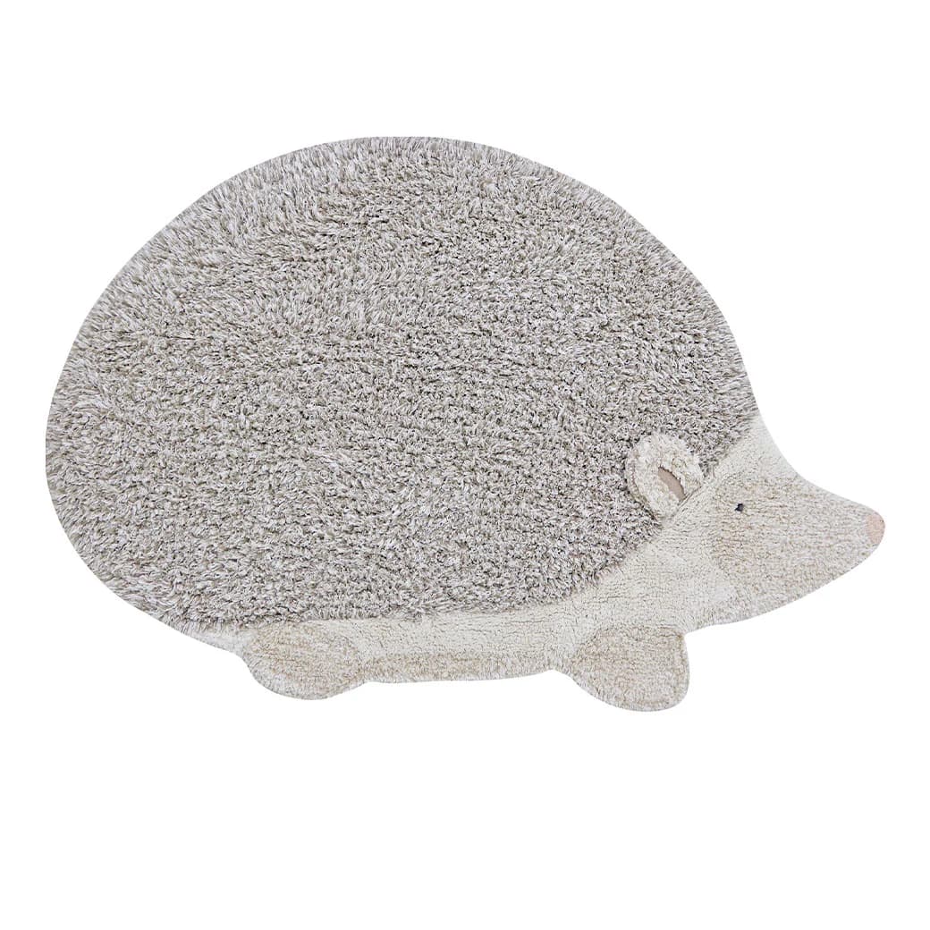 Hedgehog Washable Animal Rug by Lorena Canals