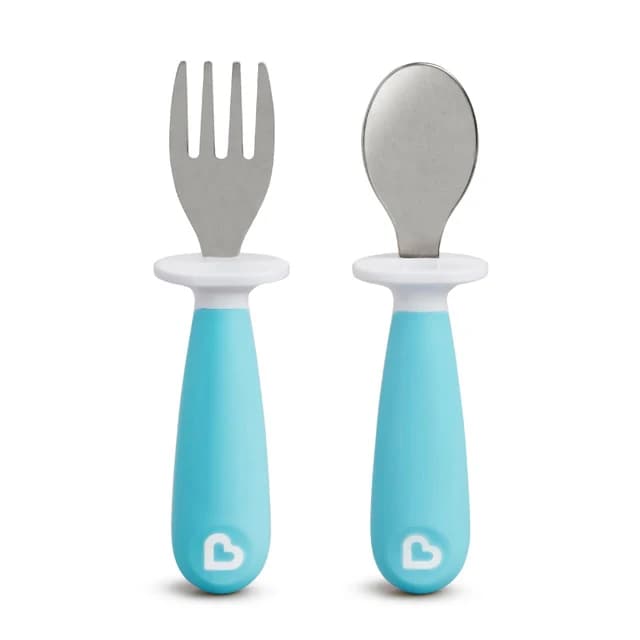 Raise™ Toddler Fork & Spoon Set by Munchkin