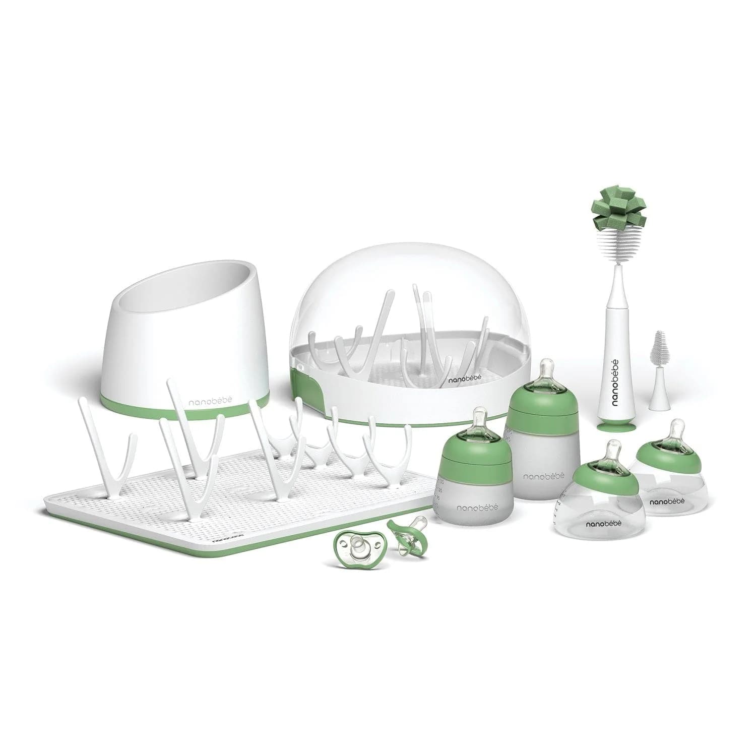 Ultimate Newborn Baby Bottle Feeding Set by NanobéBé Us