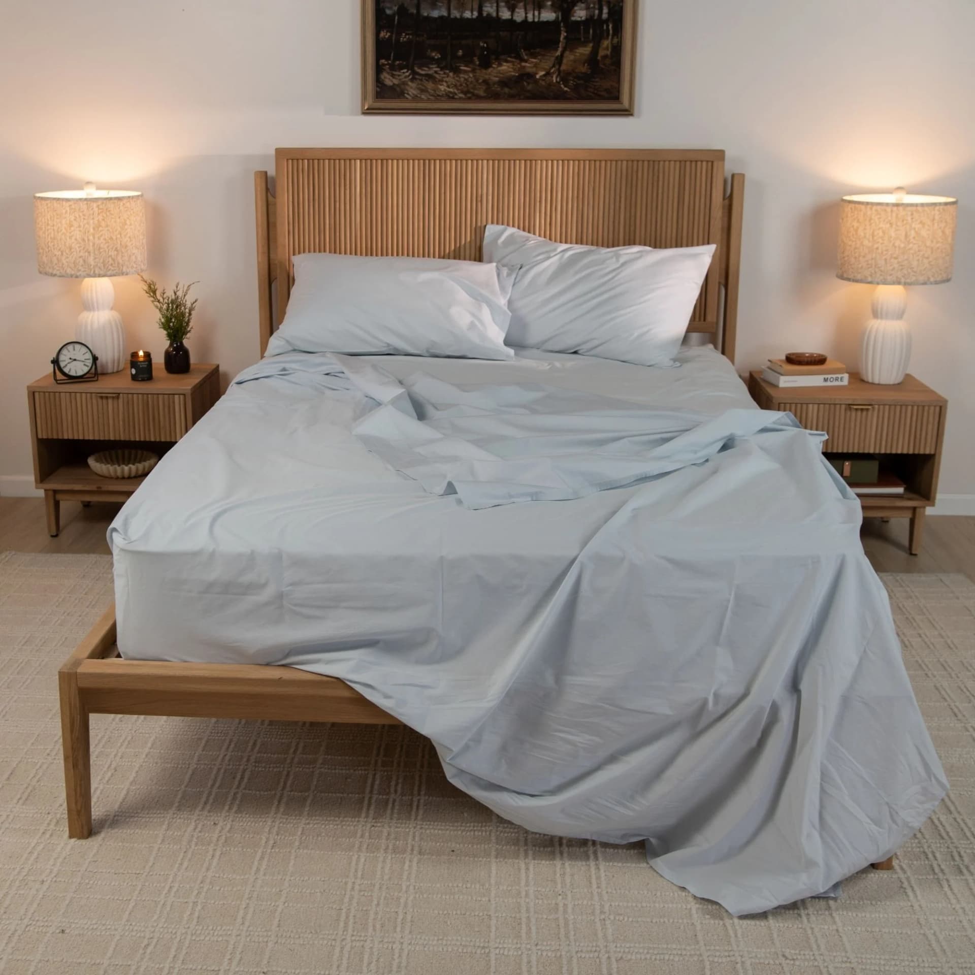 Organic Cotton Percale Sheets & Pillowcases by Naturepedic