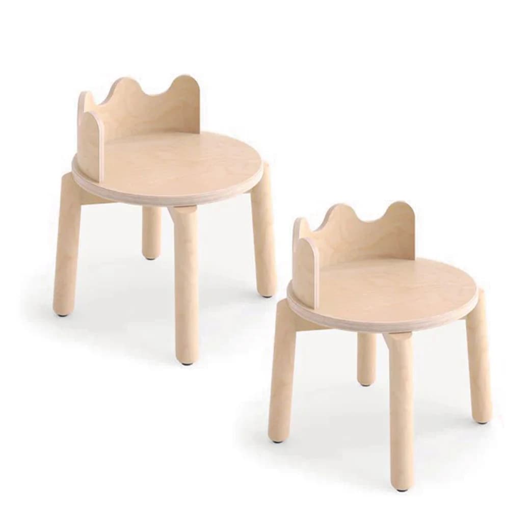 Moss Chairs (Set of 2) by Oeuf