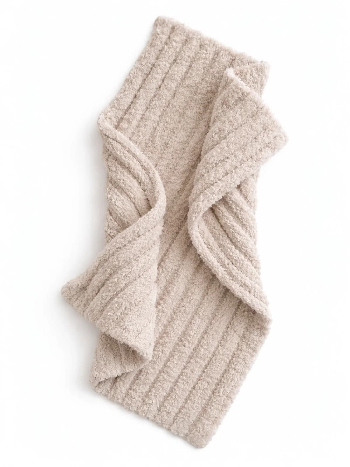 Phufy Bliss Wave Mini Blanket, Bisque by Phufy
