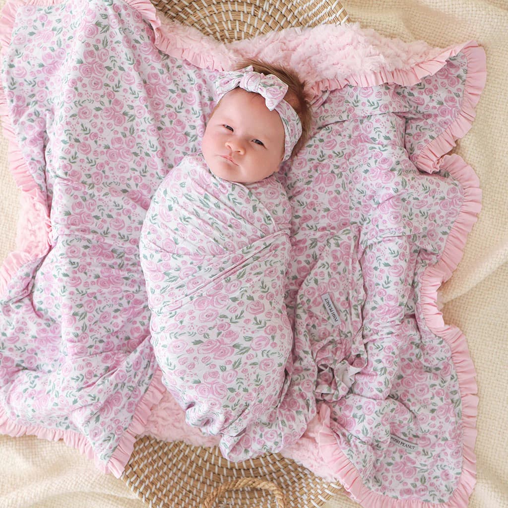 Annabeth Swaddle Headband Set by Posh Peanut