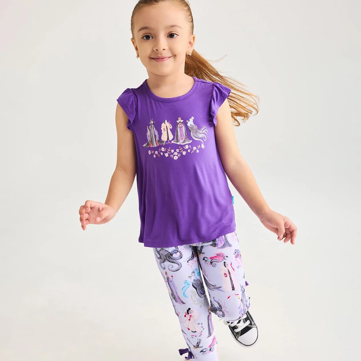 Disney Villainess Vibes Ruffled Tee by Posh Peanut