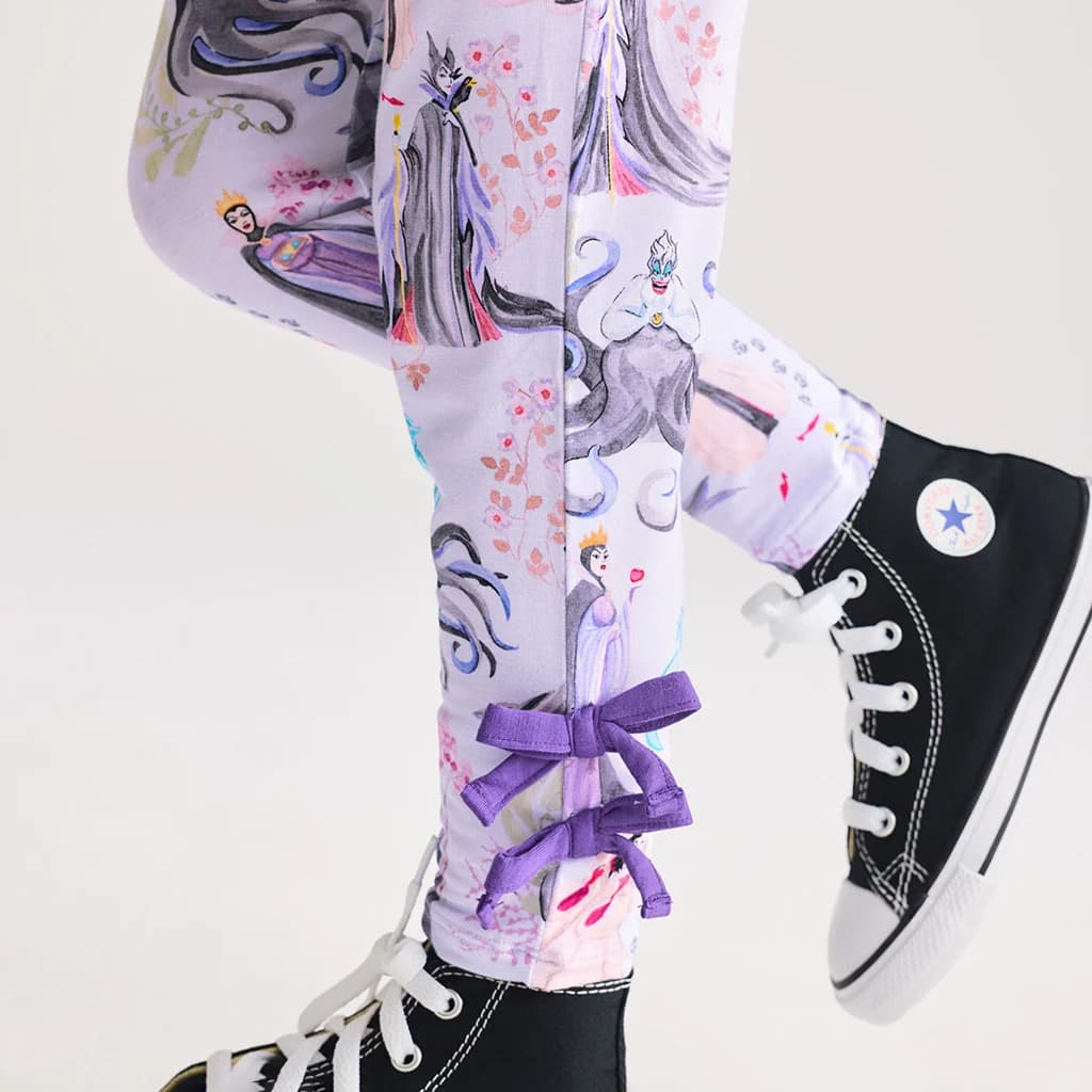 Disney Villains Bow Leggings by Posh Peanut