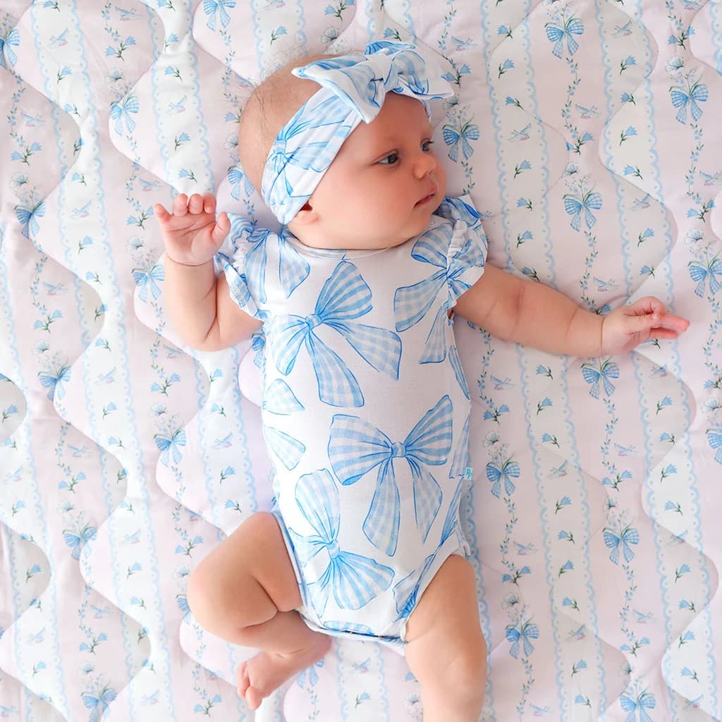 Edda Ruffled Bodysuit by Posh Peanut