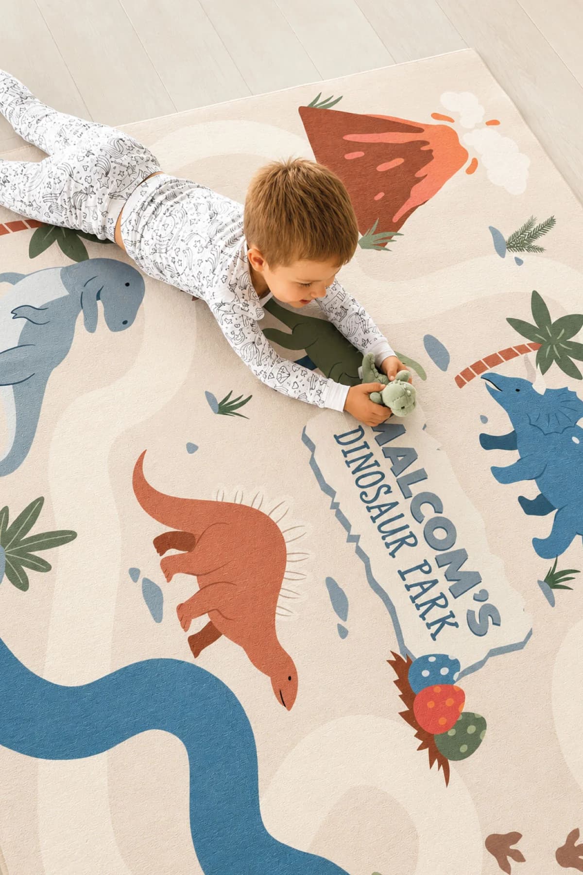 Kids' Playroom Rug | Dinosaur by Caden Lane