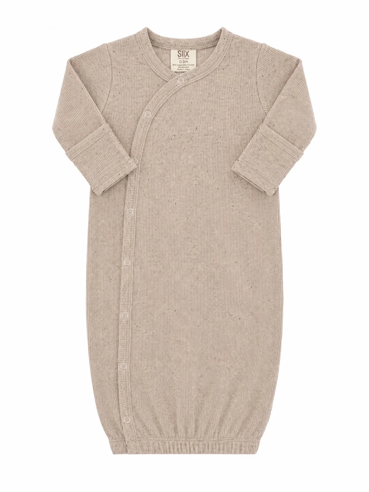 Tan Speckle / Gown by Siix Collection