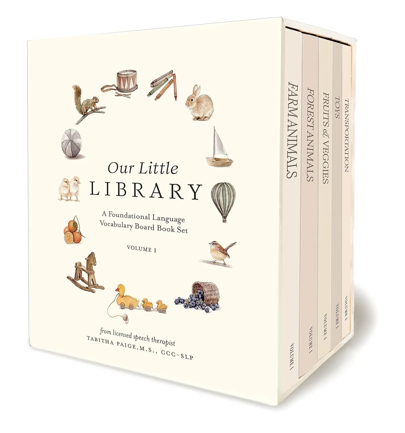 Our Little Library Book Set by Tabitha Paige