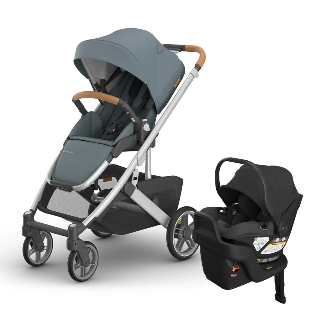 Cruz V3 Stroller + Aria V2 Travel System by Uppababy
