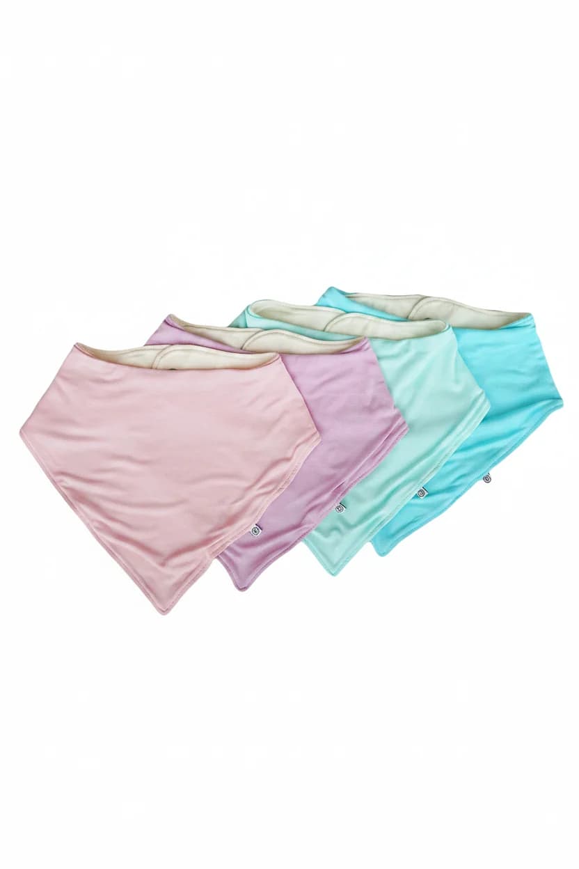 4pc Bandana Bibs | Brights by Ven10007