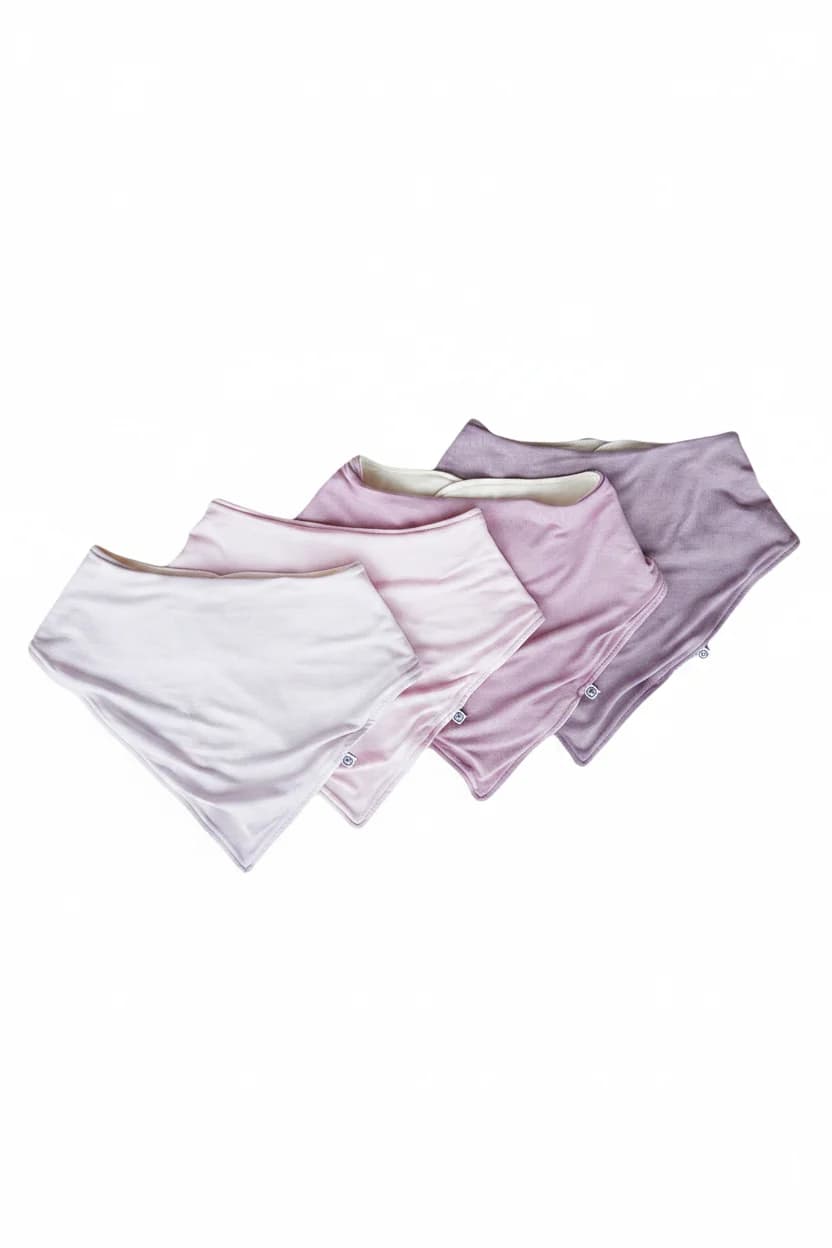 4pc Bandana Bibs | Purples by Ven10007