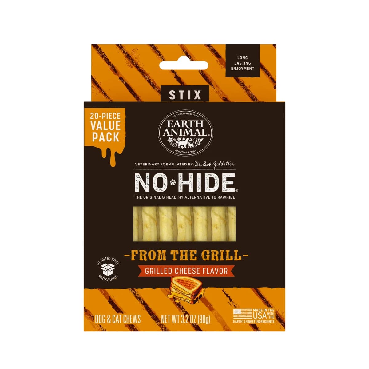 No-Hide Grilled Cheese Stix by Earth Animal